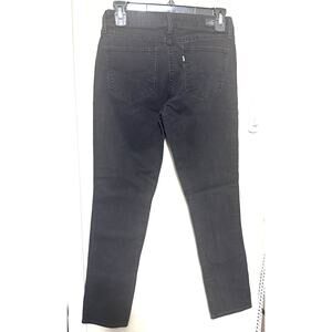 Levi’s Levis Women’s Skinny Jeans Black Denim 27x28 Ankle Classic Low Rise